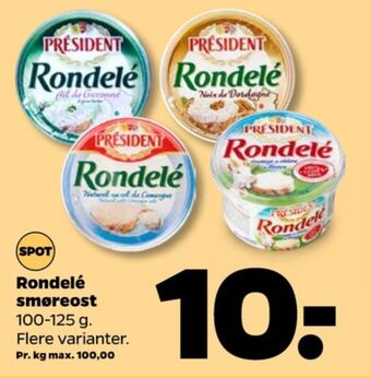 Rondelé smøreost ail de garonne & fine herbes