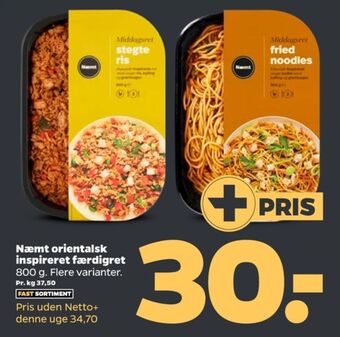 Netto Næmt færdigretter tilbud