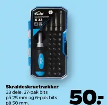 Fixer skraldeskruetrækkersæt