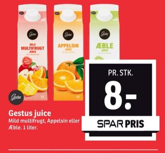 SPAR Gestus juice tilbud