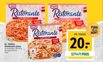 SPAR Ristorante pizza tilbud