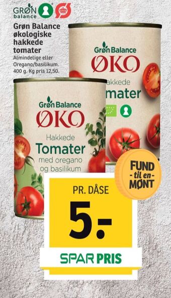 SPAR Grøn balance tomater tilbud