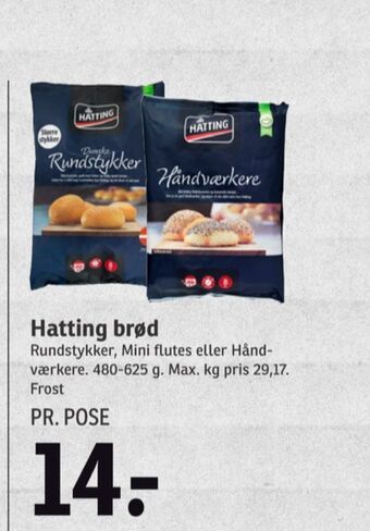 Hatting rundstykker