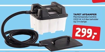 Tapet afdamper