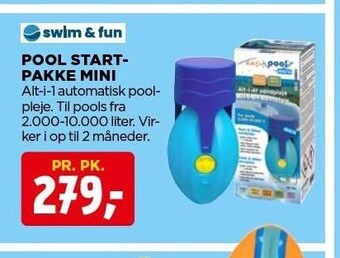 jem & fix Pool startpakke mini tilbud