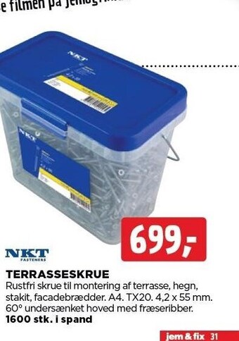 Terrasseskrue