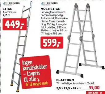 jem & fix Stige el. multistige tilbud
