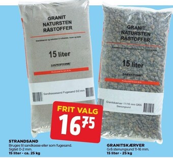 jem & fix Strandsand el. granitskærver tilbud