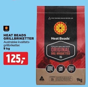 jem & fix Heat beads grillbriketter tilbud