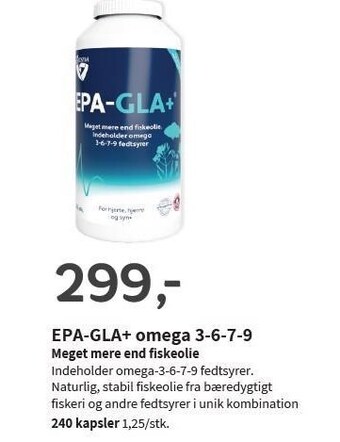 Helsam EPA-GLA+omega 3-6-7-9 tilbud