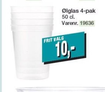 Ølglas 4-Pak