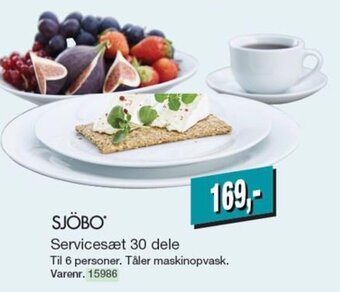 Sjöbo Servicesæt 30 Dele