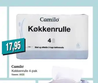 Harald Nyborg Camilo Køkkenrulle 4-Pak tilbud