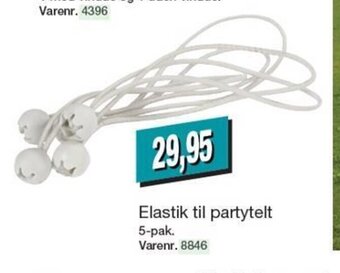 Harald Nyborg Elastik Til Partytelt tilbud