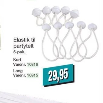 Harald Nyborg Elastik Til Partytelt tilbud