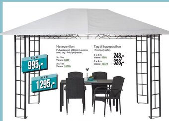 Harald Nyborg Havepavillon tilbud