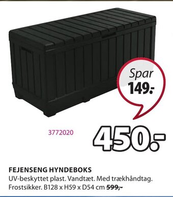 JYSK Fejenseng Hyndeboks tilbud