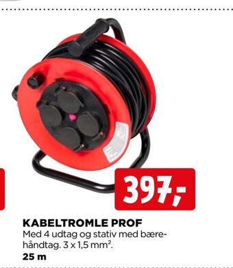 jem & fix Kabeltromle prof tilbud