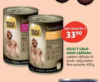 Maxi Zoo SELECT GOLD Adult vådfoder tilbud