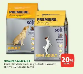 Maxi Zoo PREMIERE Adult Soft 2 tilbud