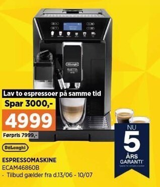 Power Espressomaskine tilbud