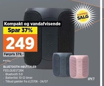 Power Bluetooth-højttaler tilbud