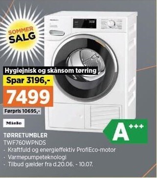Power Tørretumbler tilbud