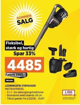 Power Ledningsfri støvsuger tilbud