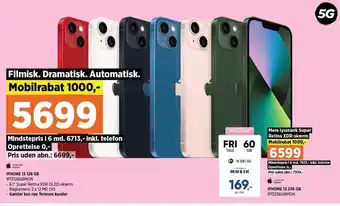 Power IPHONE 13 129 GB tilbud
