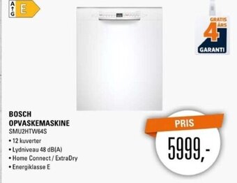 El-Salg Bosch Opvaskemaskine tilbud