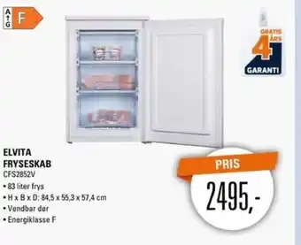 El-Salg Elvita Fryseskab tilbud