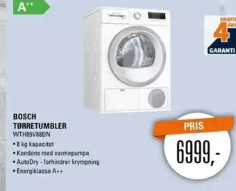 Bosch Tørretumbler WTH85V880N