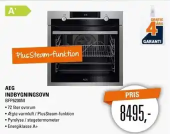El-Salg Aeg Indbygningsovn BPF6200MM tilbud