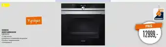 El-Salg Siemens Indbygningsovn HB675G1S1S tilbud