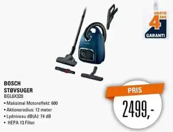 El-Salg Bosch Støvsuger BGL6X320 tilbud