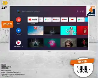 El-Salg Finlux LED SMART TV 43FAWG9060 tilbud