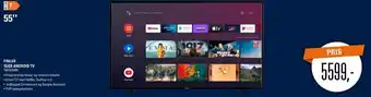 El-Salg Finlux QLED ANDROID TV 55FQF9460 tilbud