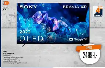 El-Salg Sony Oled Smart Tv XR65A84KAEP tilbud
