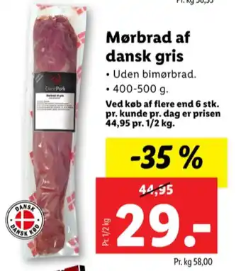 Danepork grisemørbrad