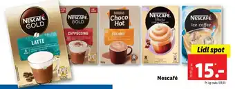 Nescafe kaffedrikspulver