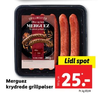 Lidl Grillmester grillpølser tilbud