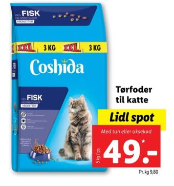 Lidl Coshida kattefoder tilbud