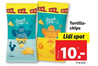 Lidl Snack day tortillachips tilbud