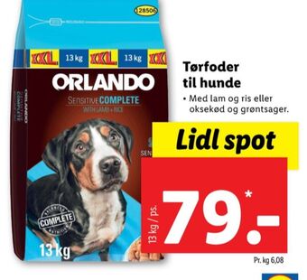 Lidl Orlando hundefoder tilbud