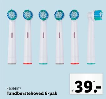 Lidl Nevadent børstehoveder tilbud