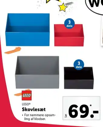 Lidl Lego opbevaringsboks tilbud