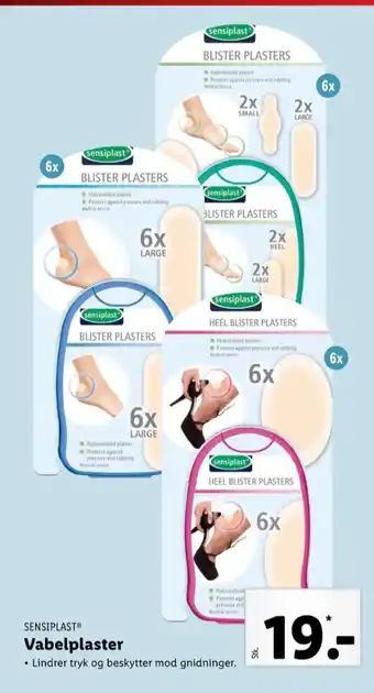 Lidl Sensiplast plaster tilbud
