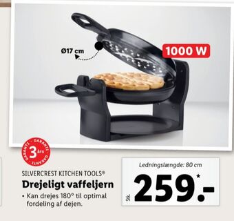 Lidl Silvercrest vaffeljern tilbud