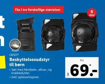Crivit beskyttelsesudstyr