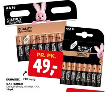 jem & fix Duracell batterier tilbud